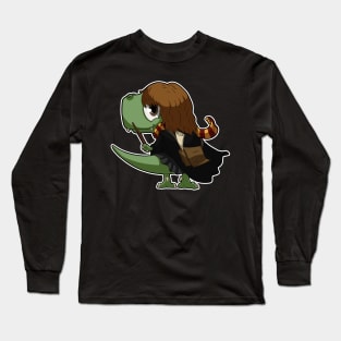 Dino witch Long Sleeve T-Shirt